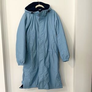 Lands End Powder Blue Men’s Aircore 20 Coat M